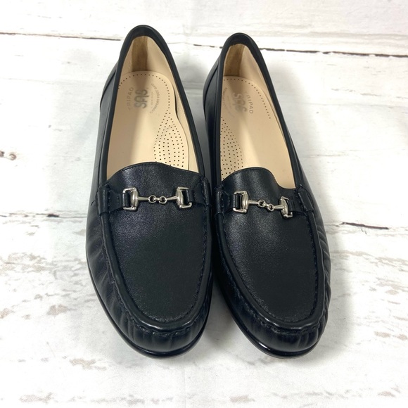 SAS Metro Shoes Women’s 11.5N Black Loafer Smooth Tripad Comfort Horse Bit. - Picture 5 of 12